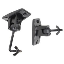 Speaker Wall Ceiling Mount Bracket One Pair for Universal Satellite fits Keyhole