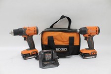 Ridgid 18-Volt 2-Tool Combo Kit w/ Drill/Driver and Impact Driver - R92721