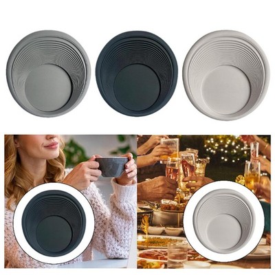 Getränkeuntersetzer für jeden Tisch Kaffee Getränk Matte Heiß oder Kalt Getränke Runde Tasse