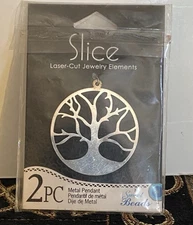 2 Tree Of Life Charm Laser Cut 1.5” Diameter
