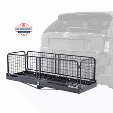 Apex Steel Hitch Cargo Carrier Basket Luggage Rack 500 Lbs 2-in Receiver Cc-1223 Apex Steel Hitch Cargo Carrier Basket Luggage Rack 500 Lbs 2-in Receiver Cc-1223