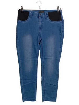 BPC SELECTION Slim Jeans Damen Jeans Gr. DE 42 blau Casual-Look