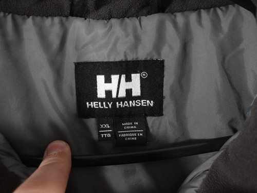 Helly Hansen Jacket Mens XXL 2XL Grey Puffer Sailing Outdoor Field Utility Walk - Picture 2 of 10