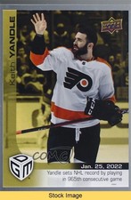 2021-22 Upper Deck Game Dated Moments Gold /100 Keith Yandle #47 READ bg9