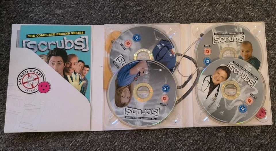 Scrubs Seasons 1-7 DVD Lot TV Series Complete Seasons 1-7 - Image 4 of 4