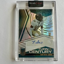 2025 Donruss Elite - Travis Hunter Turn of the Century AUTO 380/499 - Jaguars RC