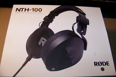 New In The Box Rode NTH-100 Professional Over-Ear Headphones (Black) - Unopened