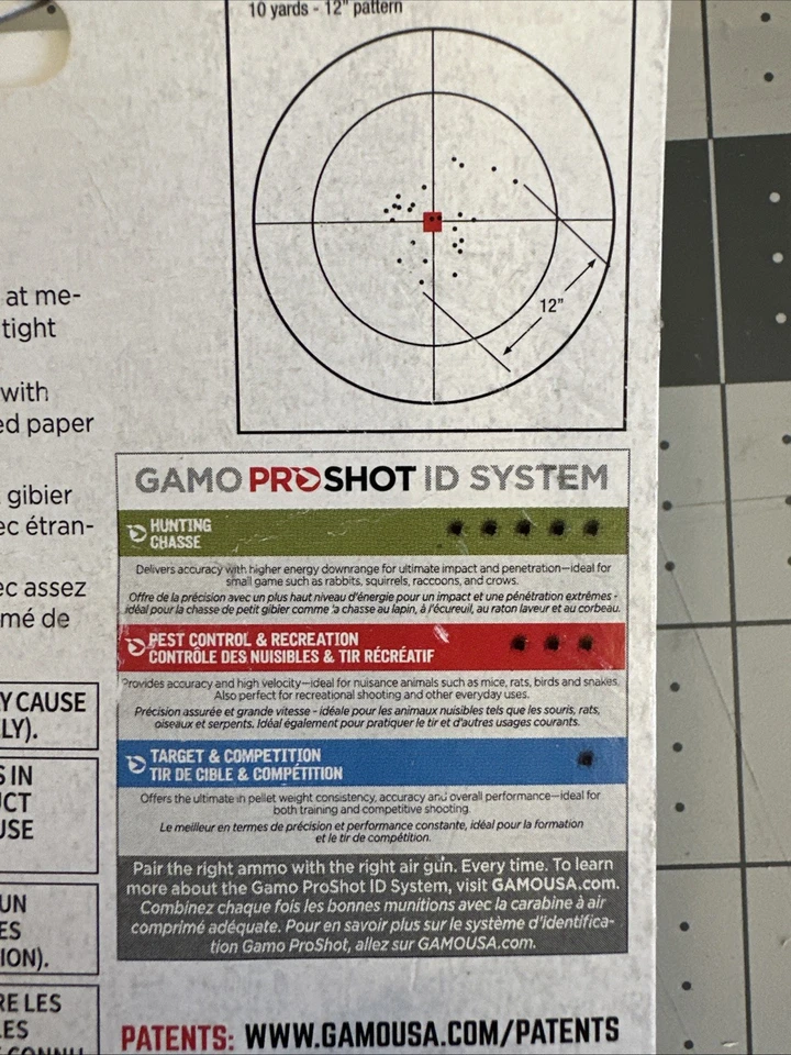 Munição Gamo 632300054 Viper & Shadow Express rifle de ar shot shell calibre .22 contagem 25 - Imagem 3 de 4