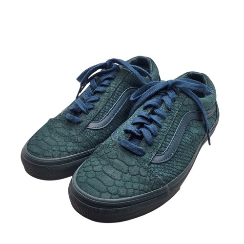 Scarpe Vans Old Skool mono pitone verde intenso donna taglia 9 - Foto 2 di 7