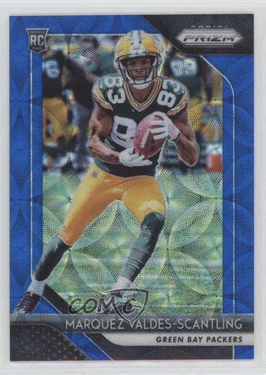 2018 Panini Prizm Rookie Blue Scope 6/99 Marquez Valdes-Scantling #240 0l1q