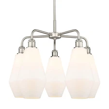 Innovations Lighting 516-5CR-20-25 Cindyrella Chandelier - Satin Nickel / Cased