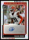 2025 Donruss Optic Isaiah Bond Base (RAW)