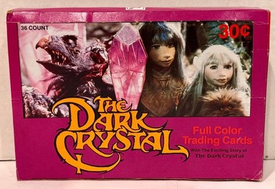 Dark Crystal Movie Vintage Trading Card Wax Box 36 packs Full Donruss 1982