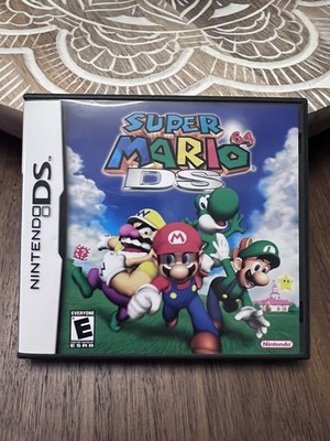 Case and Manual/booklets Only *NO GAME* Super Mario 64 DS Nintendo DS Authentic