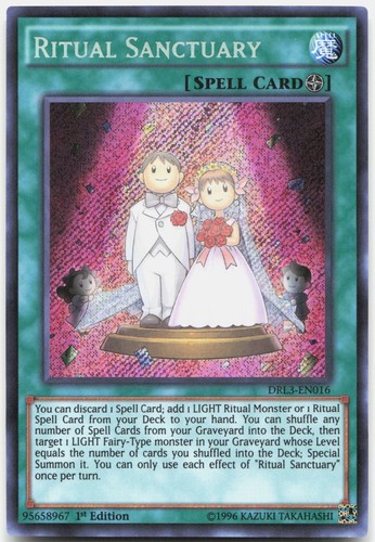 Ritual Sanctuary DRL3-EN016 YuGiOh Dragons of Legend Unleashed card