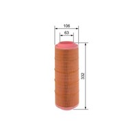 Luftfilter Bosch 1457433069 FüR Mercedes Benz Mercedes Benz Mercedes Benz