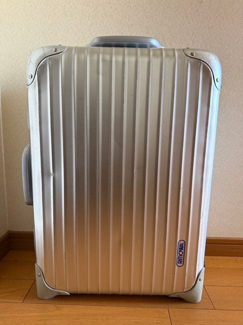Rimowa Topas 32L Silver 2 wheels Carry Case Suitcase Cleaned | eBay