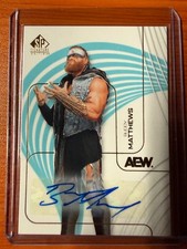 2025 Upper Deck AEW SP Signature Edition Buddy Matthews Auto