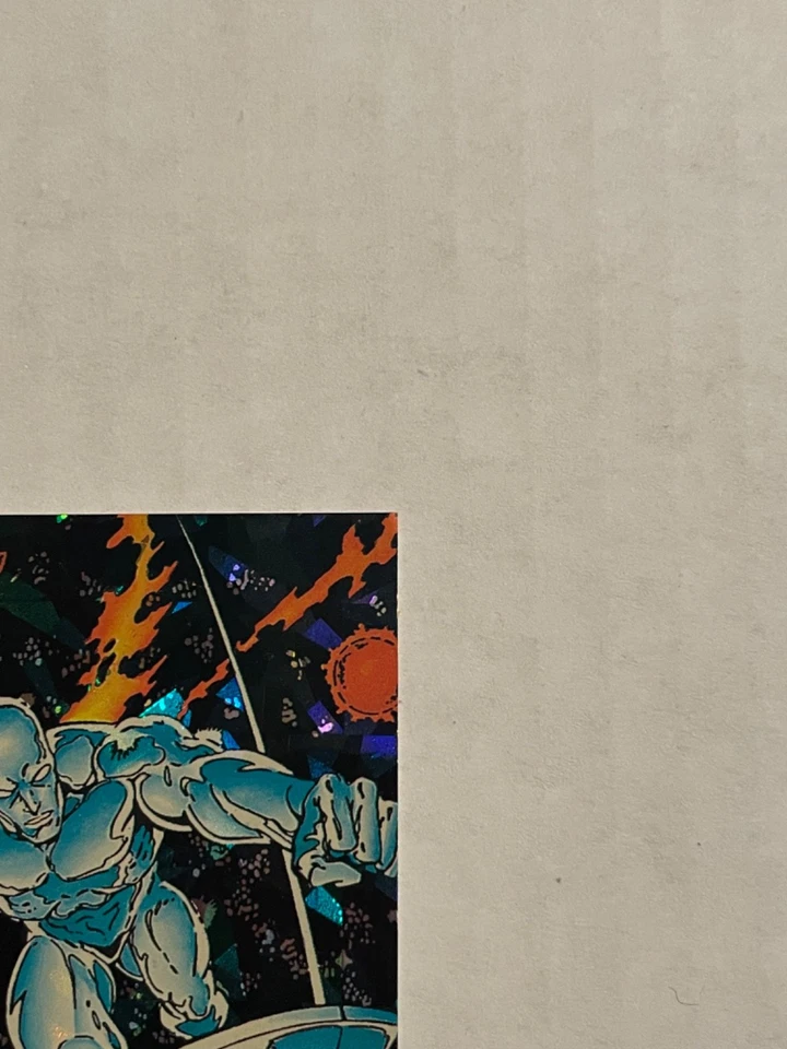 ERROR 1992 Comic Images Marvel Silver Surfer All Prism Promo Card Unique RARE - Image 4 of 4