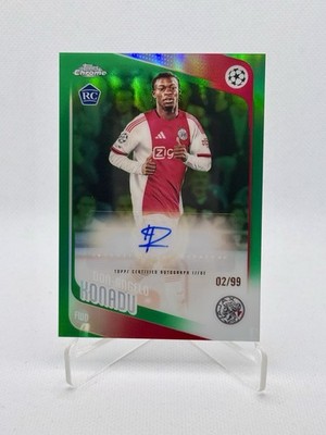 Don-Angelo Konadu RC Auto /99 Green | 2025/26 Topps Chrome UCC | Ajax