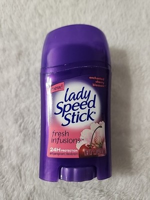 Lady Speed Stick Fresh Infusions Antiperspirant Deodorant Cherry Blossom New