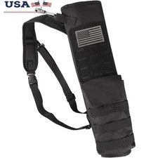 Adjustable Archery Quiver Padded Shoulder Strap Molle Large Storage Pocket New