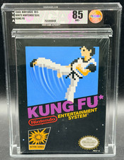 Kung Fu Nintendo NES White Oval SOQ Factory Sealed New VGA 85 NM+ Graded