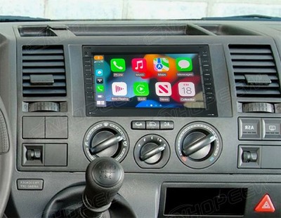 Android 15 Autoradio Carplay GPS Navi Für VW Volkswagen Caravelle Transport T5