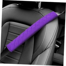 surpassme Car Seat Belt Pads Cover, 2PCS 15in Extra 2pcs-15.5 inches Purple