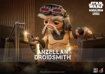Hot Toys Star Wars: The Mandalorian & Grogu Anzellan Droidsmith Life-Size LMS017