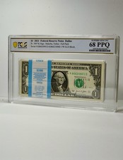 2021 $1 One Dollar Dallas Graded Full Pack 100 Notes PCGS GEM 68PPQ