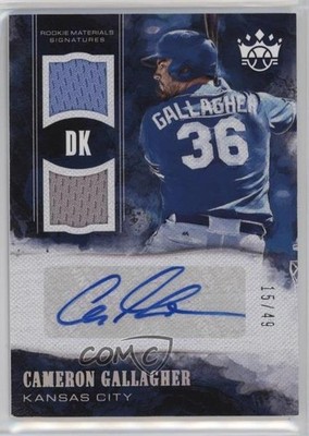 2018 Panini Diamond Kings Holo Silver 15/49 Cameron Gallagher Auto RC i6j