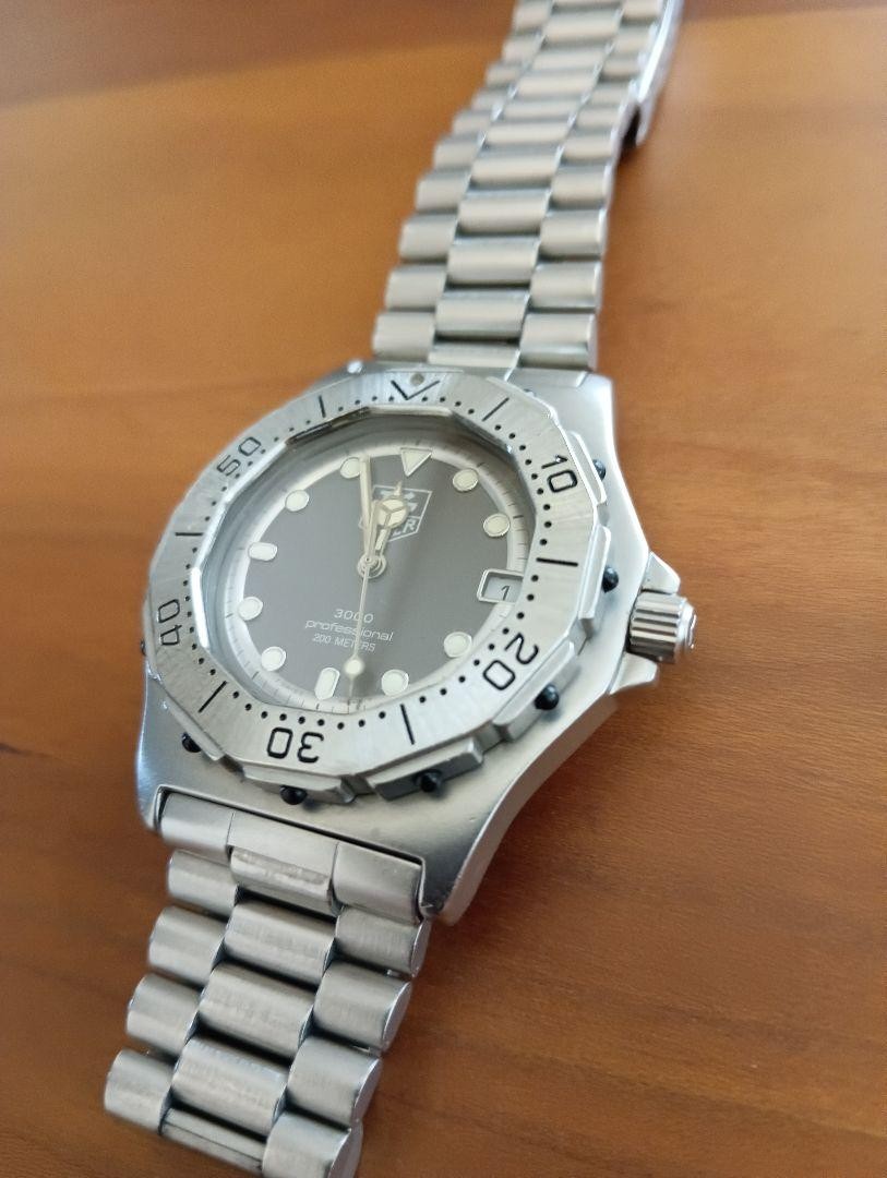 時計 TAG HEUER 3000 professional 932.206 TAG Heuer 3000 Gray Men's Watch - 932.206 for sale online | eBay