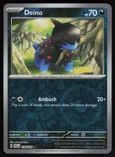 Deino Reverse Holofoil Common SV02: Paldea Evolved 138/193 NM