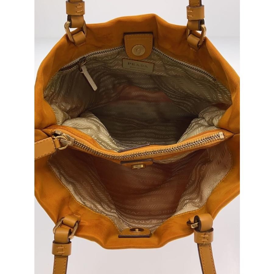 Prada Nylon Handbag Orn Solid Authentic - image 6