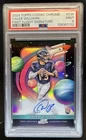 2024 Topps Cosmic Chrome Caleb Williams First Flight RC Auto #/75 PSA 9