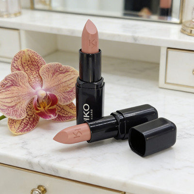 KIKO MILANO Smart Reichhaltiger Pflegender Lippenstift 457 Light Mauve Chic