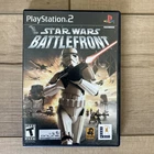 Star Wars Battlefront PlayStation 2 PS2 Manual Included Multiplayer 2004