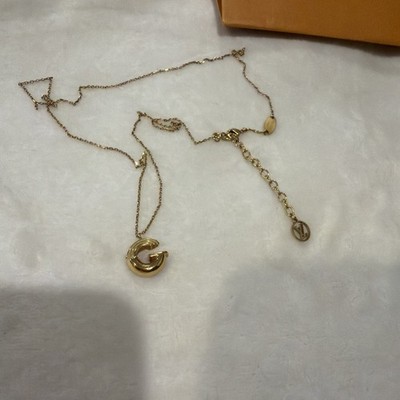 Louis Vuitton LV And Me Letter G Necklace Gold! With Box and Bag!