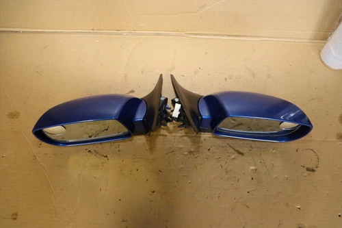 2009-2012 Hyundai Genesis Coupe BK1 OEM Side View Mirrors BLUE SAPHIRE Pearl NHA