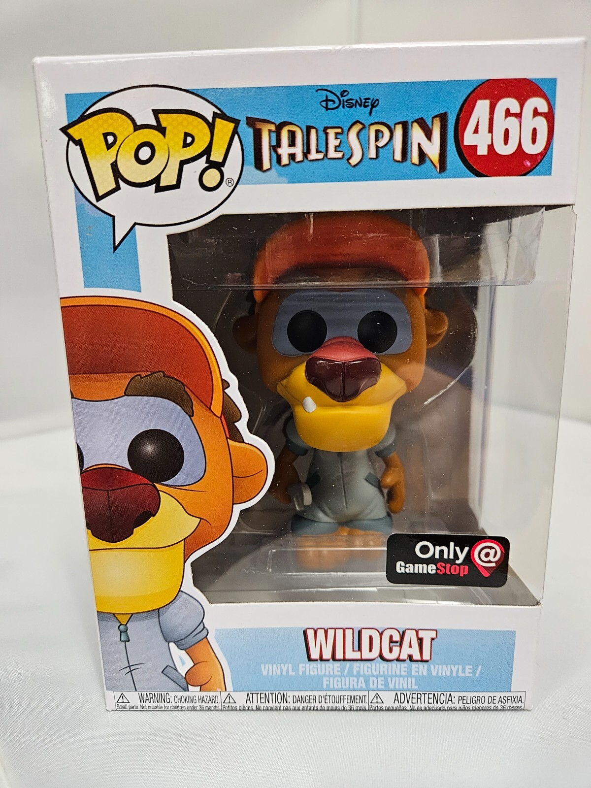 Funko Pop Disney Talespin #466 Wildcat Limited Edition- Gamestop