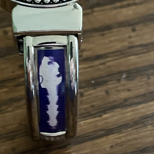 Woman’s Geneva Kansas State University cuff watch Works - New Battery Included - Picture 4 of 10