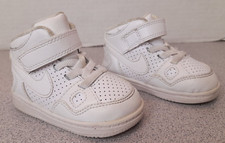 Toddler Nike Son of Force Mid TD White Strap Shoe / 615162-103 / Size 4C Kids