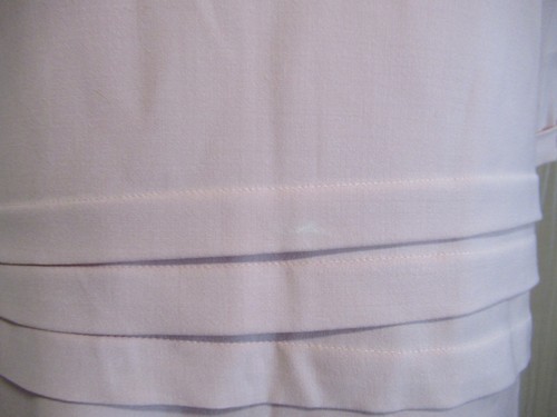 199/2 CINQUE Damen Kleid Etuikleid Gr. 42 rosa rose kurzarm Biesen Elegant - Bild 4 von 6