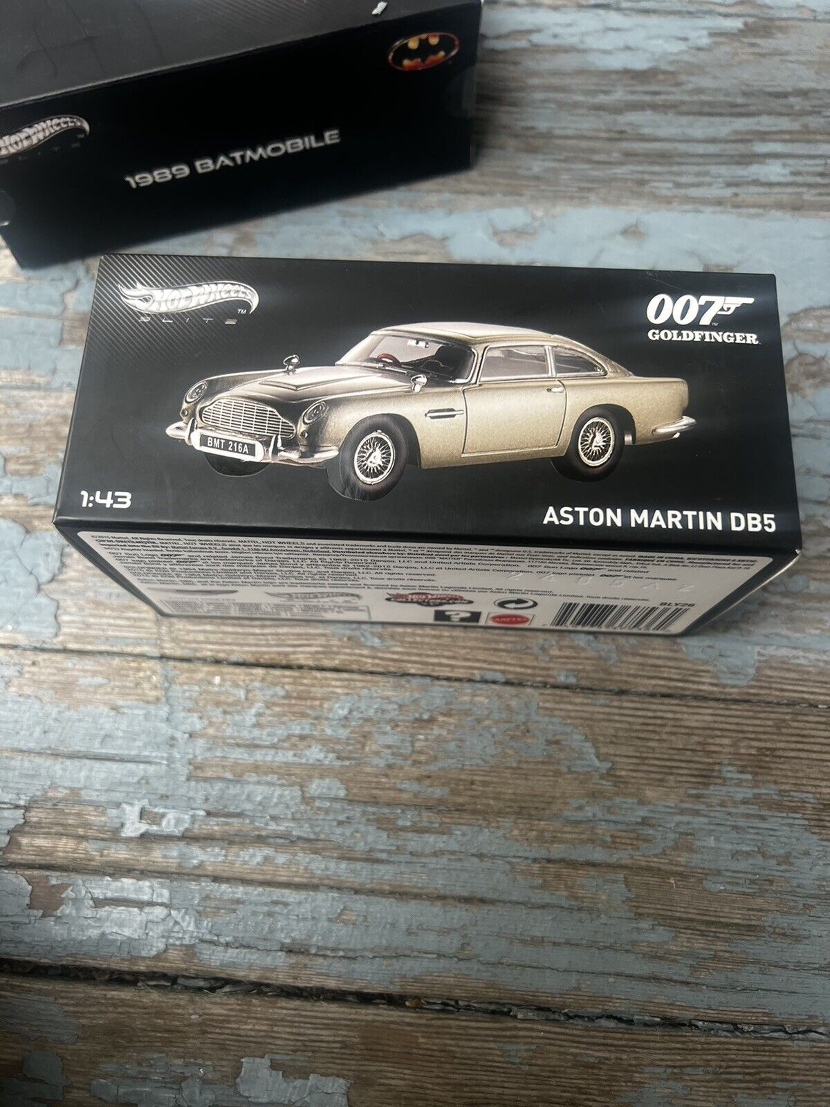 Hot Wheels Elite Aston Martin Db5 007 Goldfinger 1 43 for sale