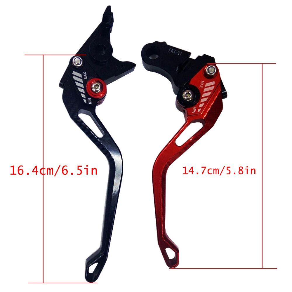 For Kawasaki ZX10R 2006-2015 CNC Short/Long Clutch Brake Levers 3D