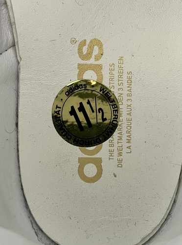 Adidas 465179 Pro Model Snakeskin Sneakers Blk/Wht/MTGold 2006 UK 11.5 US 12 - 第 14/17 張圖片