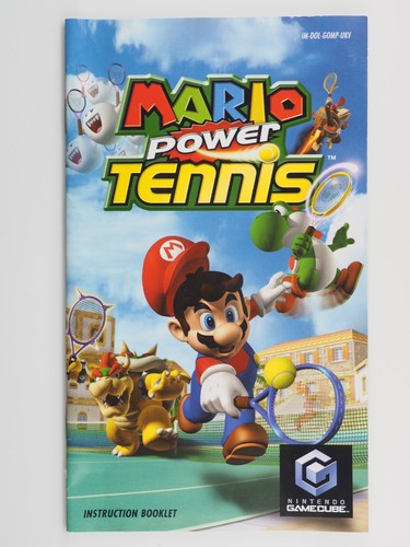 Mario Power Tennis (GameCube Game PAL) VERY GOOD CONDITION - COMPLETE - Picture 8 of 8