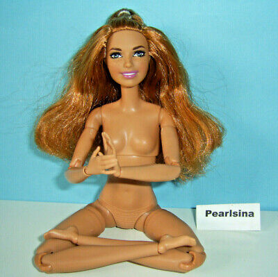 ***Barbie Made To Move,schwarze Haare mit Hand-Arm-Brust-Bein-Fuß-Gelenken***%