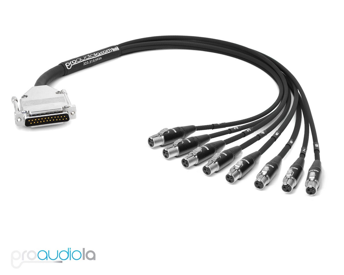 Premium DB25 DSUB Snake Mogami 2932 | Neutrik Rean Mini XLR-Female